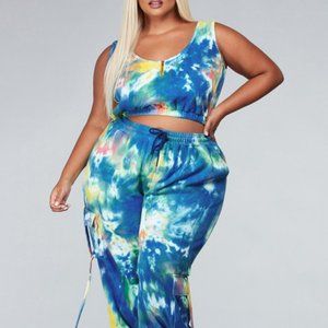 Rie-Dye Jogger Set